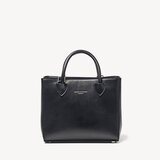 Mini Madison Tote Smooth Black