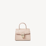 Nano Mayfair Soft Taupe Patent Croc