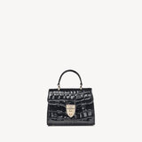 Nano Mayfair Black Patent Croc