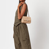 Lottie Bag Quilted Soft Taupe