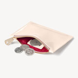 Small Essential Flat Pouch Deep Shine Nude Patent