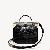 The Trunk Black Patent Croc