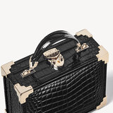 The Trunk Black Patent Croc