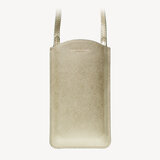 London Phone Case Gold Saffiano