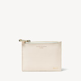 Small Essential Flat Pouch Ivory Pebble