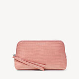 Small Essential Cosmetic Case Deep Shine Cherry Blossom Small Croc