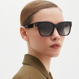 Pasadena Sunglasses Black Acetate