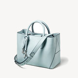Midi London Tote Pool Blue Pebble