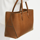 London Tote Tan Pebble
