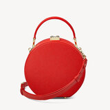 Hat Box Scarlet Saffiano