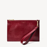 Soho Bag Bordeaux Silk Lizard