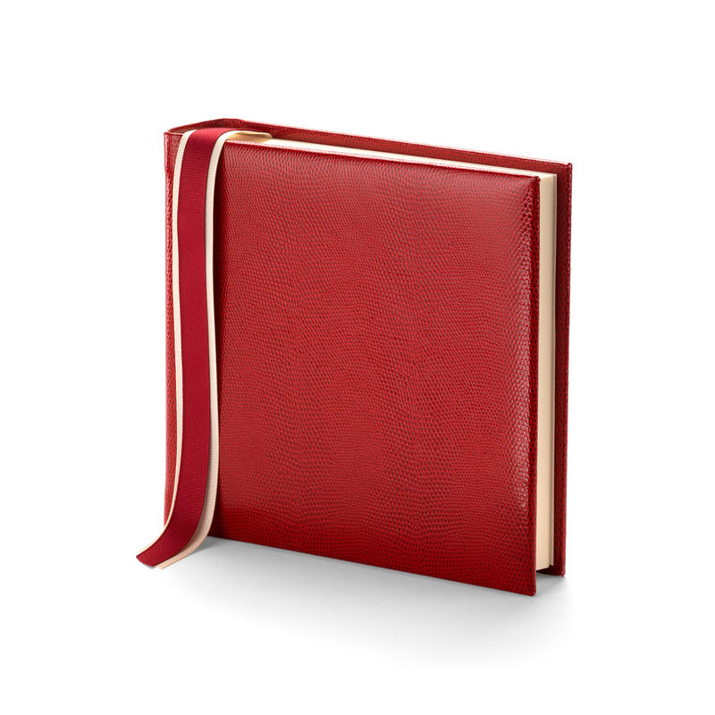 Lizard Print 8" Photo Album in Berry Lizard Print 8" Photo Album in Berry