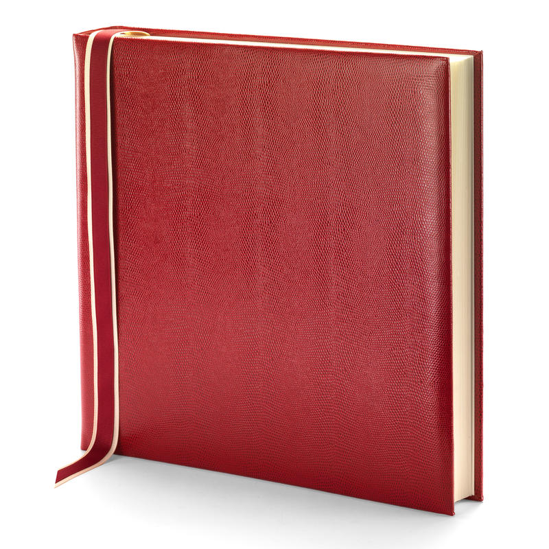 Lizard Print 14" Photo Album in Berry Lizard Print 14" Photo Album in Berry