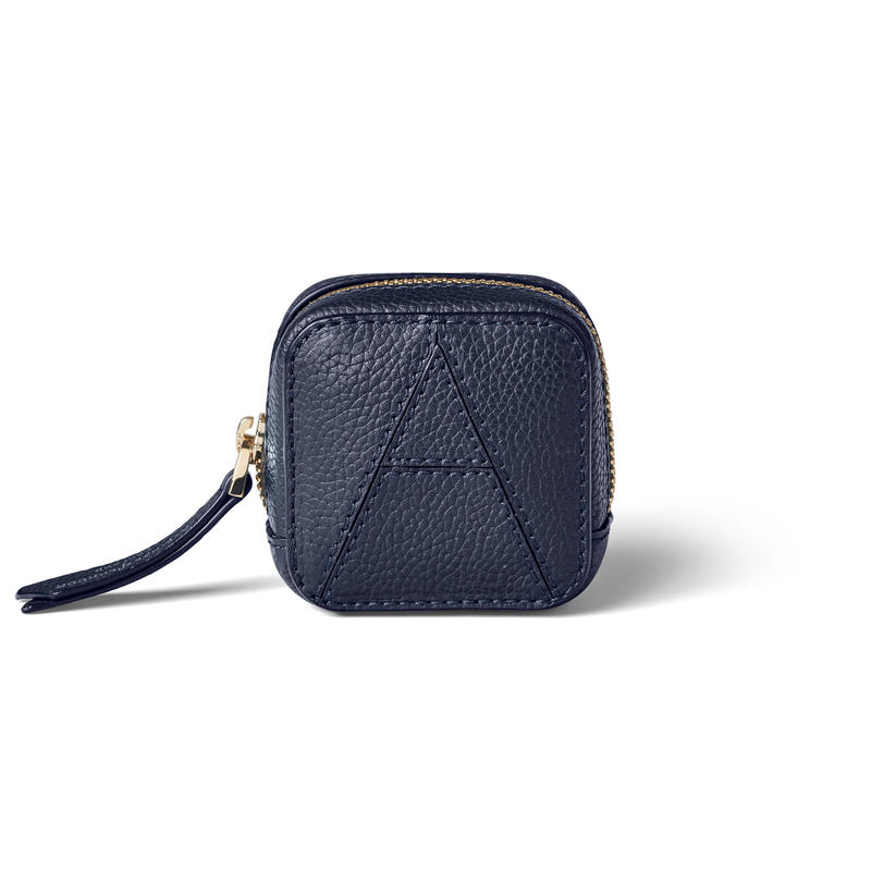 Mini London Case in Navy Pebble Mini London Case in Navy Pebble