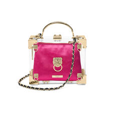 Trunk Pouch in Penelope Pink Satin