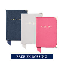 Ladies’ Leather Passport Covers
