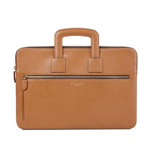 Connaught Document Case in Smooth Tan