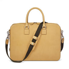 Small Mount Street Bag in Smooth Light Tan