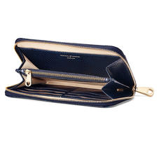 Continental Purse in Midnight Blue Lizard