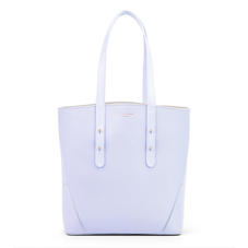Essential 'A' Tote in English Lavender Small Grain Pebble