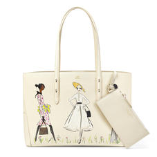 Giles x Aspinal (Regent Tote - Three Girls Print)