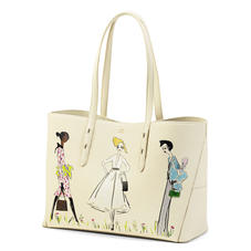 Giles x Aspinal (Regent Tote - Three Girls Print)