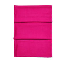 Diamond Weave Merino Wool Scarf in Penelope Pink