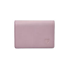 Accordion Credit Card Holder in Smooth Lilac