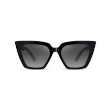 Paris Sunglasses in Black Acetate