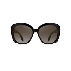 Monaco Sunglasses in Black Acetate