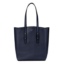 Essential Tote in Navy Pebble