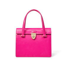 Lady P Bag in Penelope Pink Silk Lizard