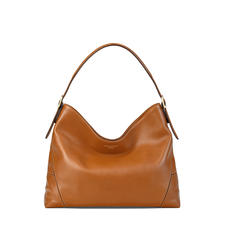 Hobo Bag in Smooth Tan