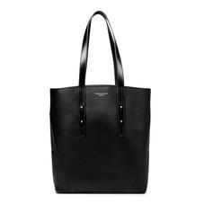 Essential ‘A’ Tote in Black Pebble