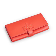 London Ladies’ Purse Wallet in Smooth Coral