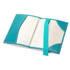 Passport Cover in Smooth Turquoise