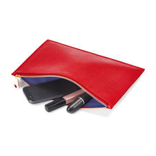 Large Essential Flat Pouch in Berry Lizard