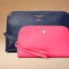 Leather Makeup Bags & Cosmetics Cases