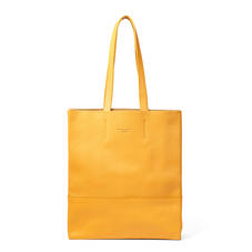 Origami Tote in Mandarin Pebble