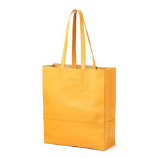 Origami Tote in Mandarin Pebble