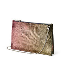 Soho Bag in Iridescent Silk Lizard