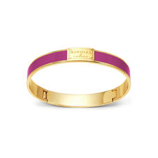 Enamel Bracelet in Hibiscus