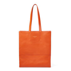 Sustainable Origami Tote in Marmalade Pebble