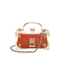 Trinket Pouch in Marmalade Velvet