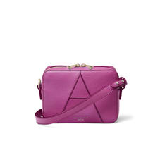 Camera ‘A’ Bag in Hibiscus Pebble