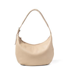 Alice Hobo in Soft Taupe Pebble