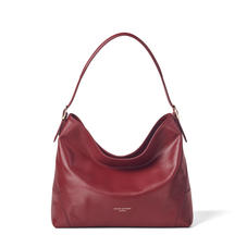 Aspinal Hobo in Smooth Bordeaux