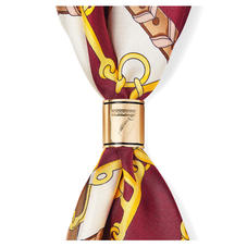 Aspinal Shield Scarf Ring in Gold