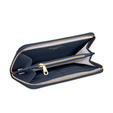 Continental Purse in Navy Saffiano