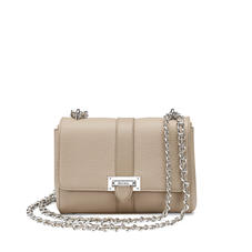 Lottie Bag in Soft Taupe Pebble
